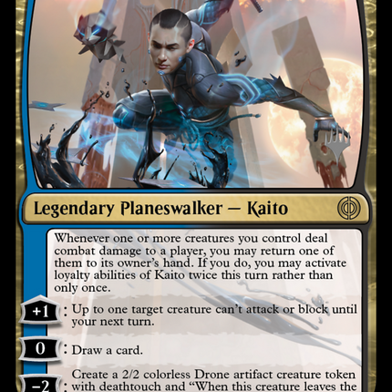 Kaito, Dancing Shadow [Phyrexia: All Will Be One Promos]