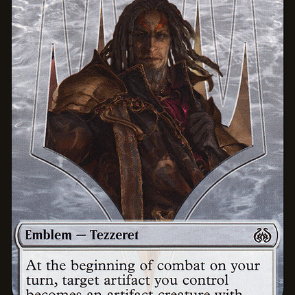 Tezzeret the Schemer Emblem [Aether Revolt Tokens] Foil