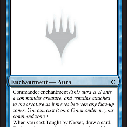 Taught by Narset [Unknown Event]