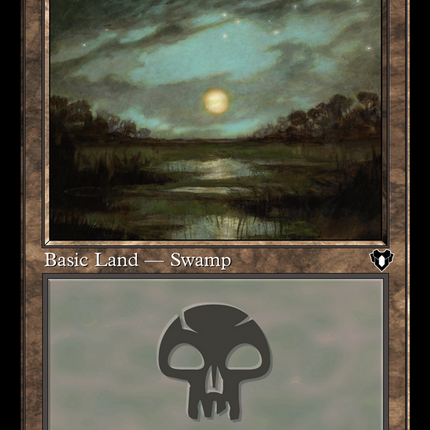 Swamp (Retro) (444) [Commander Masters]