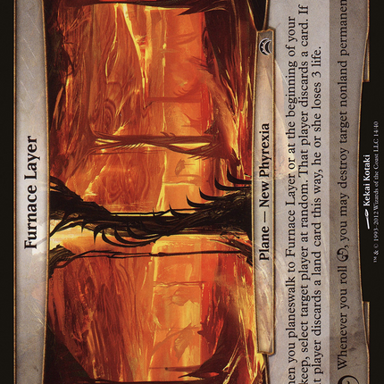 Furnace Layer [Planechase 2012 Planes] Foil