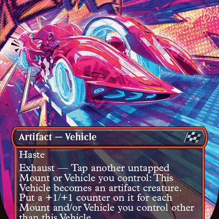 Spire Mechcycle (Borderless) [Aetherdrift]