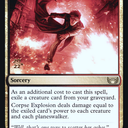 Corpse Explosion [Streets of New Capenna Promos] Prerelease Foil