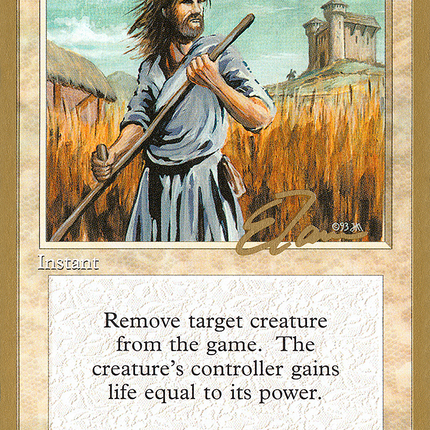 Swords to Plowshares [Pro Tour Collector Set]