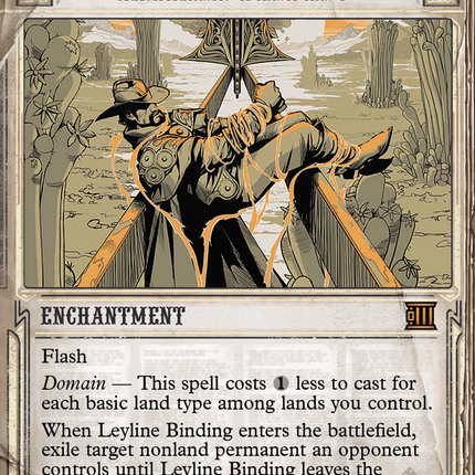 Leyline Binding (Showcase) (Borderless) [Breaking News] Foil