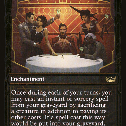 Maestros Ascendancy (Showcase) [Streets of New Capenna] Gilded Foil