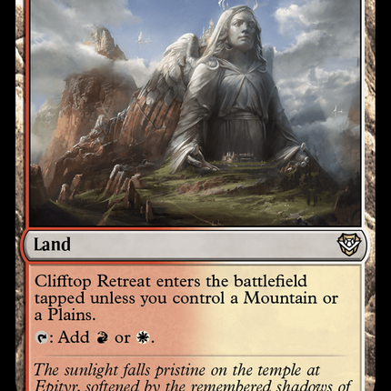 Clifftop Retreat [Outlaws of Thunder Junction Commander]