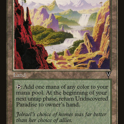 Undiscovered Paradise [Visions]