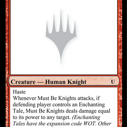 Must Be Knights [Unknown Event]