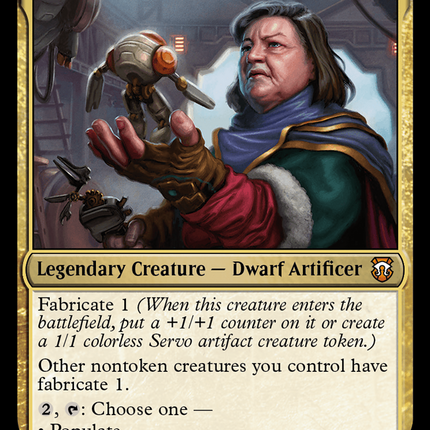 Cayth, Famed Mechanist [Modern Horizons 3 Commander] Foil