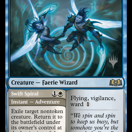 Twining Twins // Swift Spiral [Wilds of Eldraine Promos]