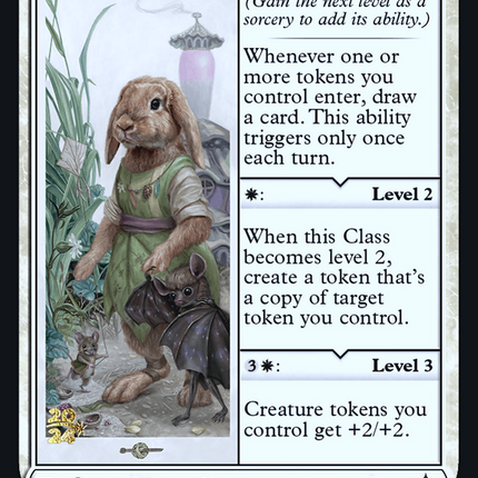 Caretaker's Talent [Bloomburrow Promos] Prerelease Foil