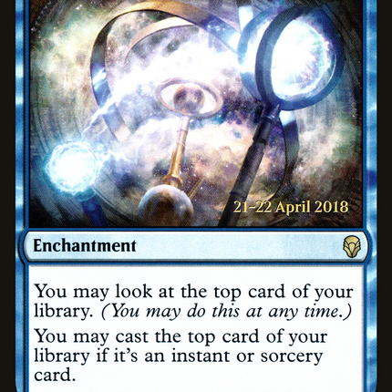 Precognition Field [Dominaria Promos] Prerelease Foil