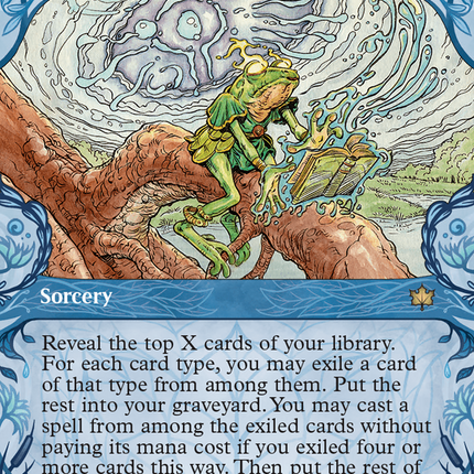 Portent of Calamity (Showcase) [Bloomburrow] Foil