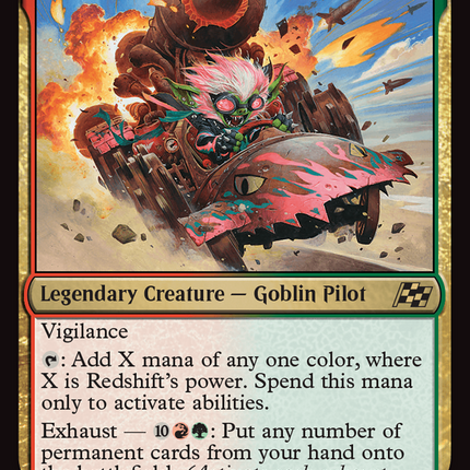 Redshift, Rocketeer Chief [Aetherdrift] Foil