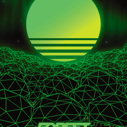 Forest (419) (Borderless) [Secret Lair Drop]
