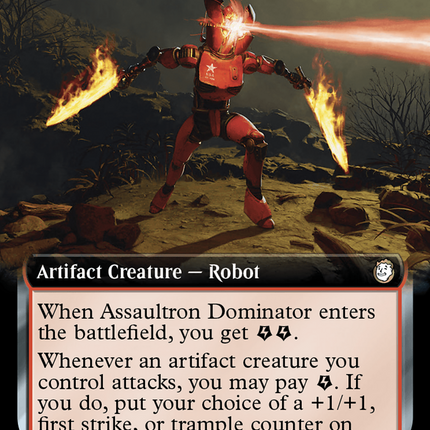 Assaultron Dominator (Extended Art) [Fallout] Surge Foil