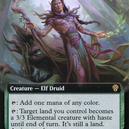 Llanowar Loamspeaker (Extended Art) [Dominaria United]