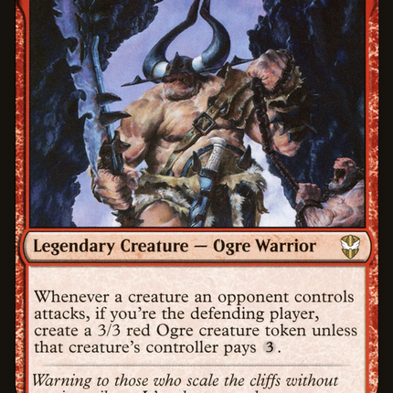 Kazuul, Tyrant of the Cliffs [New Capenna Commander]