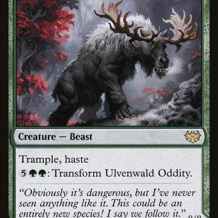 Ulvenwald Oddity // Ulvenwald Behemoth [Innistrad: Crimson Vow]