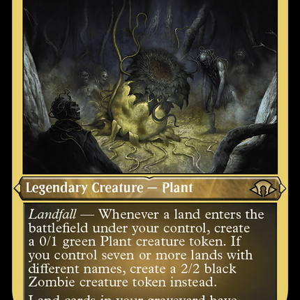 The Necrobloom [Modern Horizons 3] Etched Foil