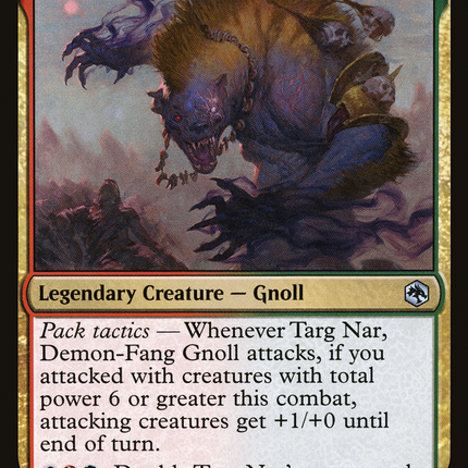 Targ Nar, Demon-Fang Gnoll [Adventures in the Forgotten Realms]