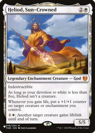 Heliod, Sun-Crowned [The List Reprints]
