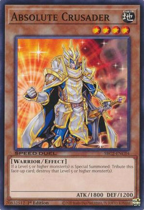 Absolute Crusader [SBC2-ENC04] Common / Short Print 1st Edition