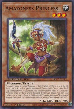 Amazoness Princess [SBC2-ENH09] Common / Short Print 1st Edition