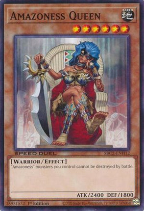 Amazoness Queen [SBC2-ENH12] Common / Short Print 1st Edition