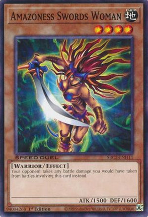 Amazoness Swords Woman [SBC2-ENH11] Common / Short Print 1st Edition