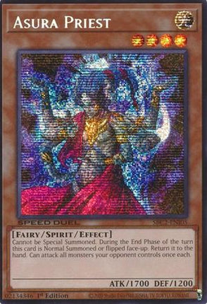 Asura Priest  [SBC2-ENI05] Prismatic Secret Rare 1st Edition