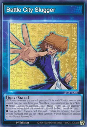 Battle City Slugger [SBC2-ENS03] Common / Short Print 1st Edition