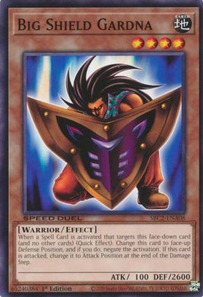 Big Shield Gardna [SBC2-ENA08] Common / Short Print 1st Edition