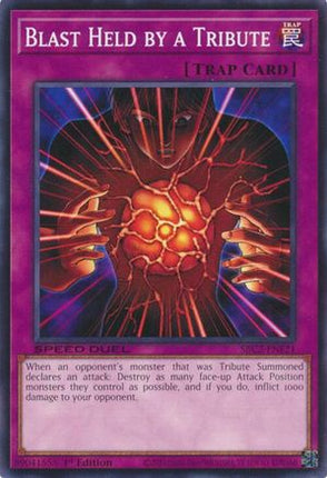 Blast Held by a Tribute [SBC2-ENF21] Common / Short Print 1st Edition
