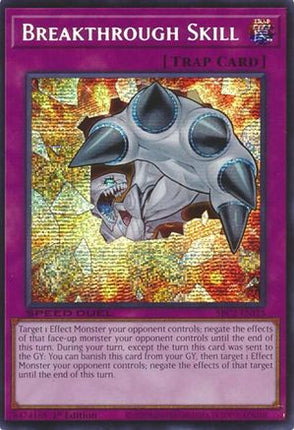 Breakthrough Skill  [SBC2-ENI25] Prismatic Secret Rare 1st Edition