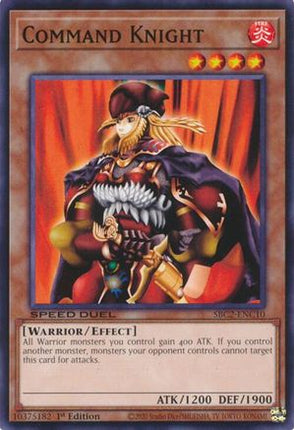 Command Knight [SBC2-ENC10] Common / Short Print 1st Edition