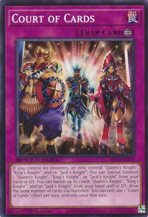 Court of Cards [SBC2-ENA19] Common / Short Print 1st Edition