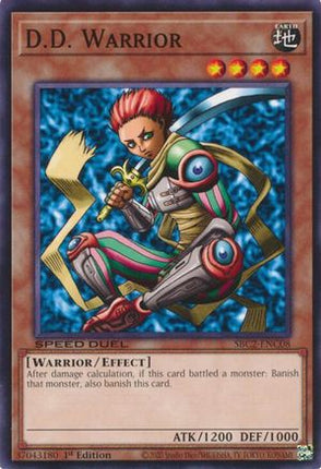 D.D. Warrior [SBC2-ENC08] Common / Short Print 1st Edition