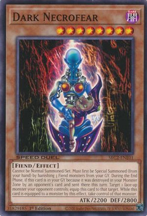 Dark Necrofear [SBC2-ENE01] Common / Short Print 1st Edition