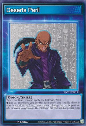Deserts Peril [SBC2-ENS15] Common / Short Print 1st Edition