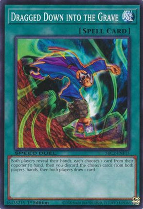 Dragged Down into the Grave [SBC2-ENF15] Common / Short Print 1st Edition
