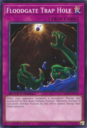 Floodgate Trap Hole [SBC2-ENC19] Common / Short Print 1st Edition