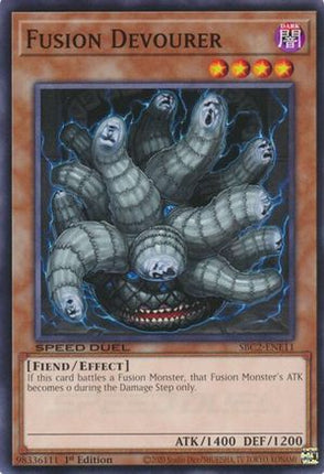 Fusion Devourer [SBC2-ENE11] Common / Short Print 1st Edition