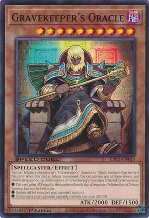Gravekeeper's Oracle [SBC2-ENF13] Common / Short Print 1st Edition