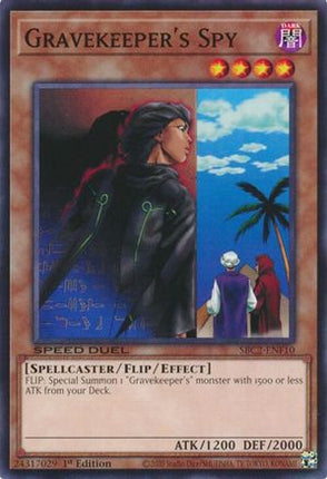 Gravekeeper's Spy [SBC2-ENF10] Common / Short Print 1st Edition