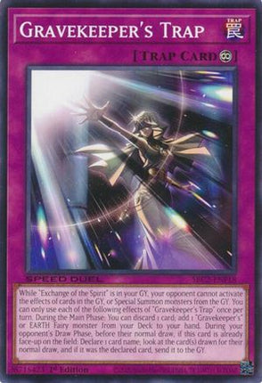 Gravekeeper's Trap [SBC2-ENF18] Common / Short Print 1st Edition
