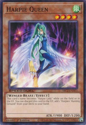 Harpie Queen [SBC2-ENH03] Common / Short Print 1st Edition