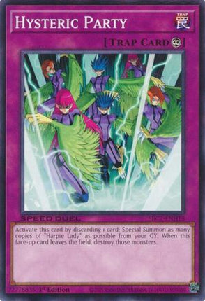 Hysteric Party [SBC2-ENH18] Common / Short Print 1st Edition