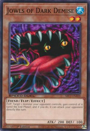 Jowls of Dark Demise [SBC2-ENE09] Common / Short Print 1st Edition